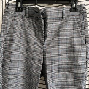 LOFT 8P plaid dress pant